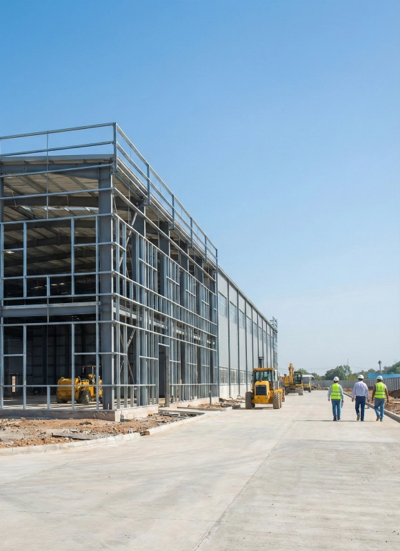 Diagram of integrated engineering process combining Geotechnical Investigation and Civil Construction to ensure structural durability and cost efficiency.